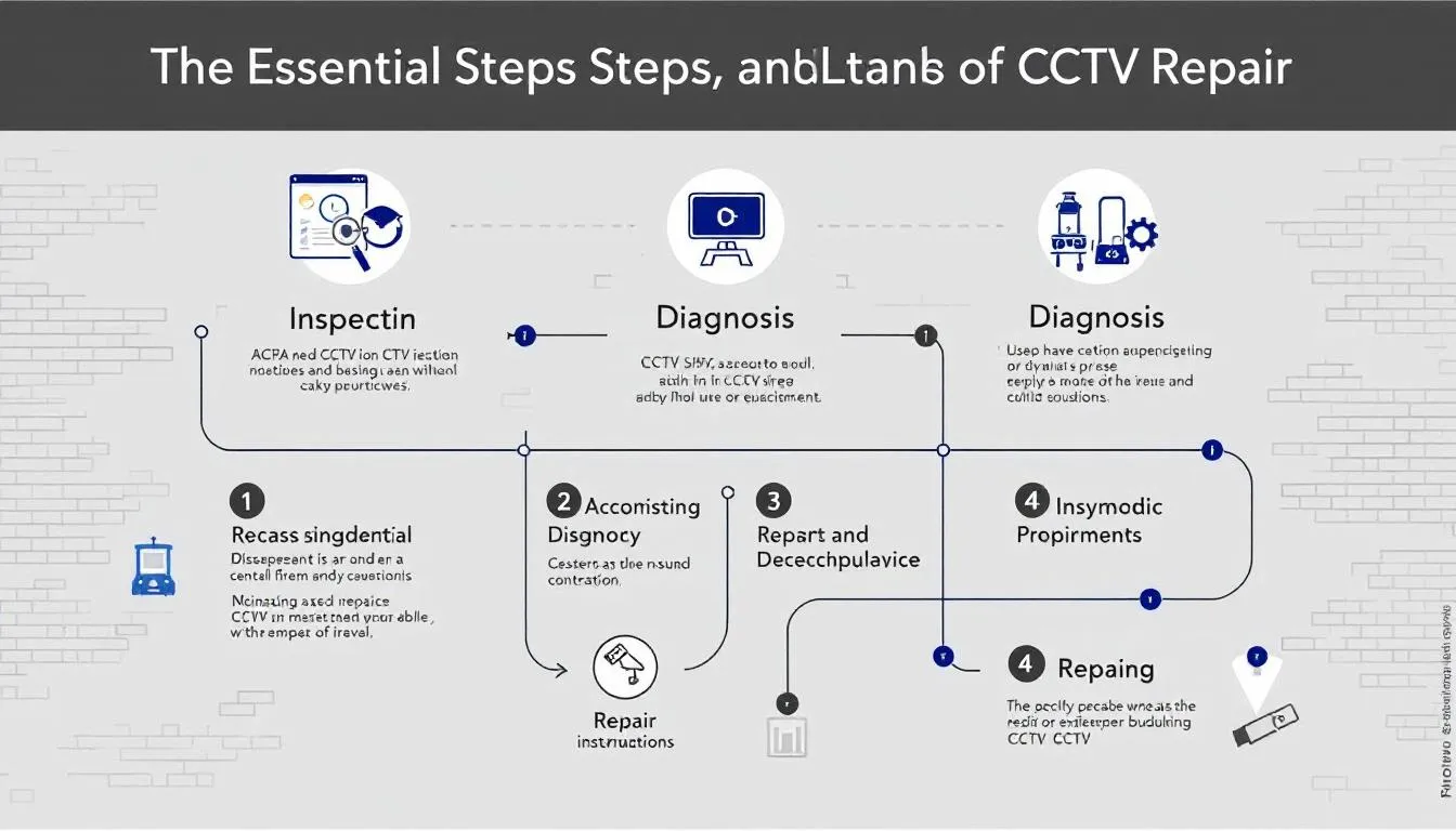 An overview of CCTV equipment and cameras for maintenance.